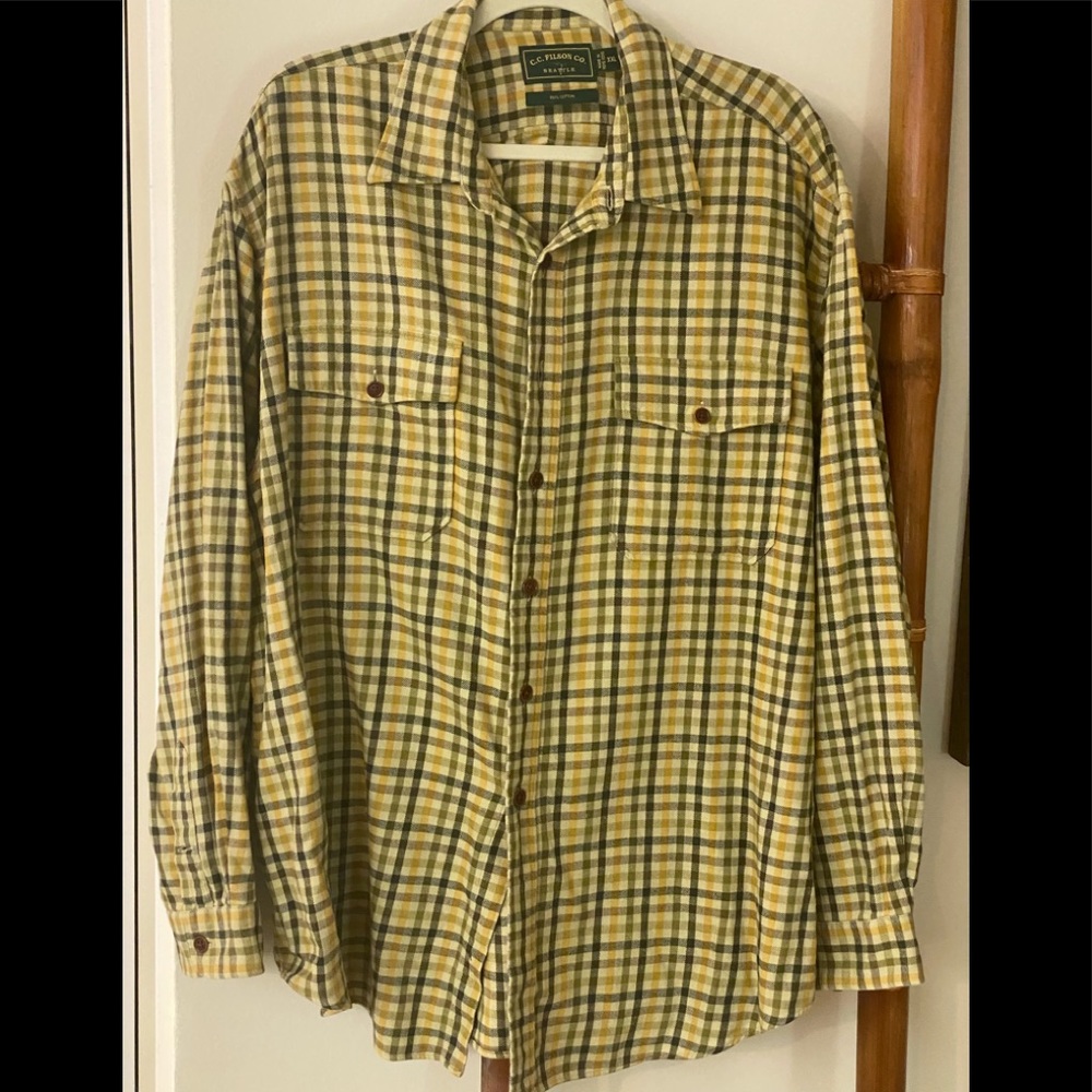 C.C. FILSON CO.  100% COTTON XXL FLANNEL